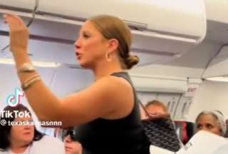 Un pasajero &lsquo;imaginario&rsquo; enloqueci&oacute; a una mujer en un avi&oacute;n