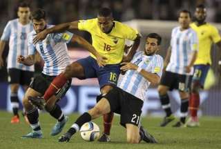 Antonio Valencia areng&oacute; a la Selecci&oacute;n con una foto suya contra Argentina