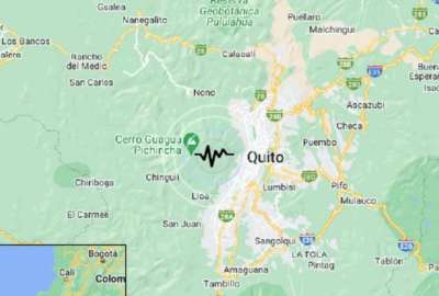 El IG report&oacute; un sismo en Quito. 