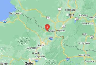 Sismo removi&oacute; la tierra en la zona fronteriza norte de Ecuador