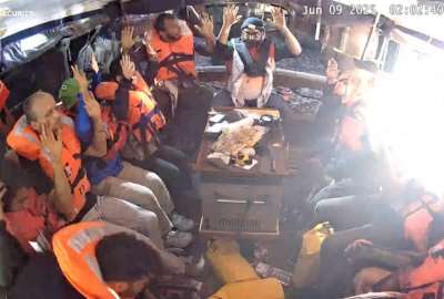 Barco fue interceptado antes de llegar a Gaza