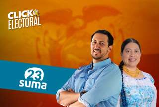 Binomio Sociedad Unida M&aacute;s Acci&oacute;n (SUMA): Enrique G&oacute;mez e In&eacute;s D&iacute;az