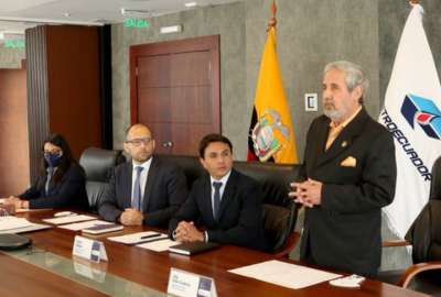El Gerente General de EP Petroecuador, &Iacute;talo Cede&ntilde;o, destac&oacute; esta venta en beneficio del Ecuador