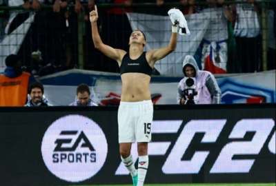 Alex Arce debut&oacute; en Liga en el partido por la Recopa Sudamericana. 