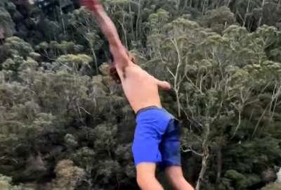 Un joven australiano sobrevive tras lanzarse desde una cascada de 42 metros
