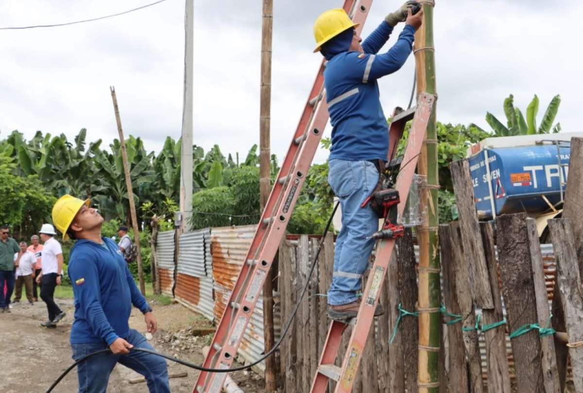 En Milagro fueron beneficiadas 300 familias