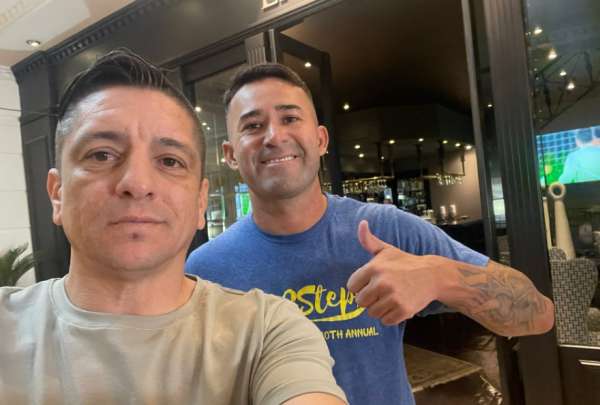 Dami&aacute;n Manso y Claudio Bieler se juntaron en Quito