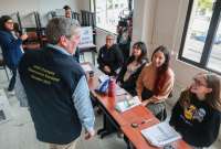 Gabriel Mato, jefe de la Misión Internacional dió detalles de cómo se desarrolla la jornada electoral este domingo. 