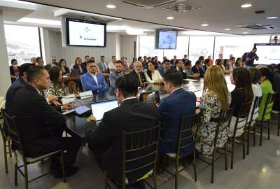 La Judicatura se reuni&oacute; con delgados de la Corte de Justicia y Fiscal&iacute;a.