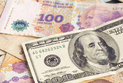 Tercera baja consecutiva del d&oacute;lar frente al peso argentino.