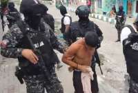 Un aprehendido por terrorismo en Puerto Lim&oacute;n, Esmeraldas