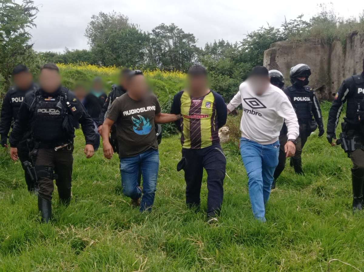 David V. sería el presunto coautor del triple femicidio ocurrido en Tulcán. 