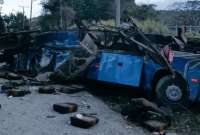 Dos niños ecuatorianos, de 8 y 9 años, aún no han sido identificados.