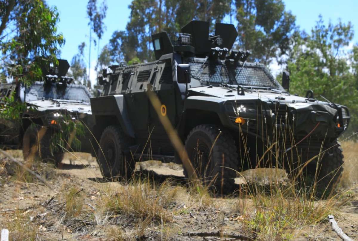 Los vehículos tácticos Cobra II son de fabricación turca.