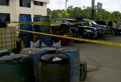 Se cre&oacute; el Frente Parlamentario contra el tr&aacute;fico ilegal de combustible. 