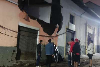 Colaps&oacute; vivienda patrimonial en el Centro Hist&oacute;rico de Quito