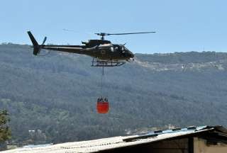 Incendio forestal: No presencialidad en tres planteles de Sigchos