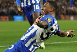 Pervis Estupi&ntilde;&aacute;n anot&oacute; un gol en el triunfo del Brigthon ante el Tottenham