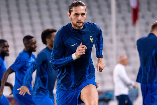 Adrien Rabiot volver&aacute; a la titularidad, tras enfermarse antes del duelo con Marruecos. 