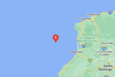 Reportaron sismo en la localidad de Pedernales