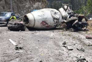 El accidente de tránsito se registró en la avenida Simón Bolívar – De Los Conquistadores. 