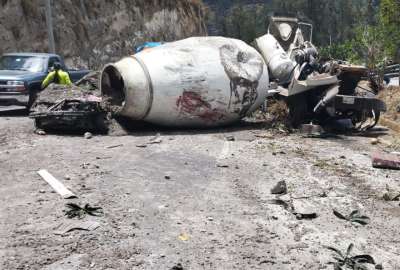 El accidente de tr&aacute;nsito se registr&oacute; en la avenida Sim&oacute;n Bol&iacute;var &ndash; De Los Conquistadores. 