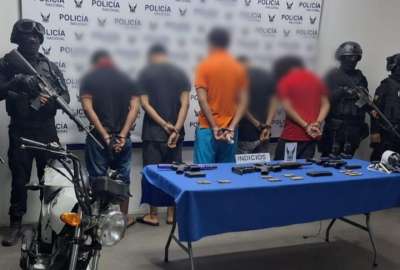 Operativo en Distrito Esteros permiti&oacute; la captura de cinco personas. 