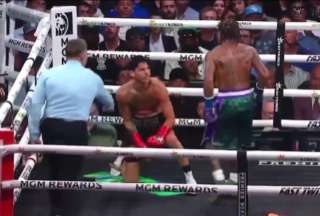 Gervonta Davis venci&oacute; a su compatriota Ryan Garc&iacute;a con un contundente golpe al cuerpo