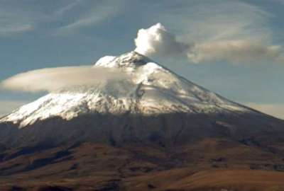 La emisi&oacute;n de ceniza se registr&oacute; en varias localidades de Pichincha como el sur de Quito y los valles.