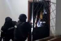 Los allanamientos se hicieron en simultáneo en Ecuador y España.