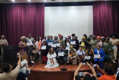 Ecuador rindi&oacute; homenaje al legado afrodescendiente en foro realizado en Guayaquil