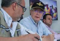 El presidente Guillermo Lasso realizó la entrega de recursos para Esmeraldas.