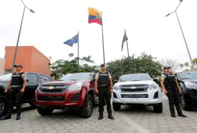 El Gobierno entreg&oacute; 139 nuevos veh&iacute;culos al personal de la Polic&iacute;a Nacional. De ellos, 35 quedaron en la provincia Manta.
