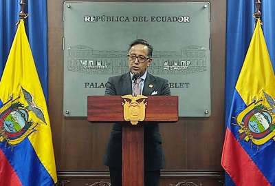 El anuncio lo hizo Diego Ord&oacute;&ntilde;ez, secretario de Seguridad P&uacute;blica y del Ecuador.