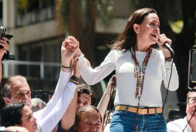 Machado: Ni un solo gobierno democr&aacute;tico ha reconocido a Nicol&aacute;s Maduro