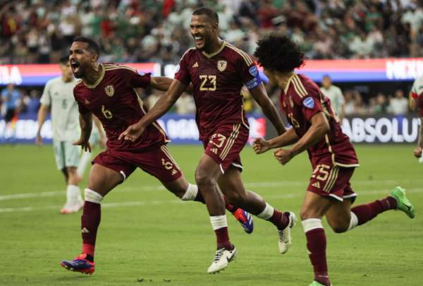 La selecci&oacute;n venezolana venci&oacute; a M&eacute;xico 1-0, en su segundo partido de la fase de grupos de la Copa Am&eacute;rica 2024. 