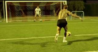 Sergio Ramos y su hijo protagonizan momento viral en entrenamiento