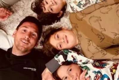 El detalle en una foto de Messi con sus hijos que conmovi&oacute; a todos
