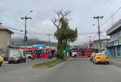 El transporte se sum&oacute; a las paralizaciones sociales en Cuenca. 
