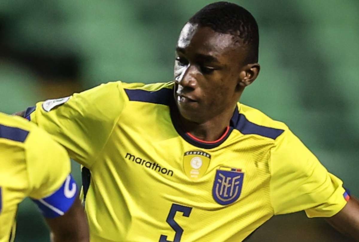 Denil Castillo, jugador de la Selección Sub-20, lloró tras perder ante Venezuela