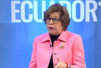 Ivonne N&uacute;&ntilde;ez, ministra del Trabajo, dio detalles sobre la suspensi&oacute;n temporal y sin remuneraci&oacute;n de Ver&oacute;nica Abad.