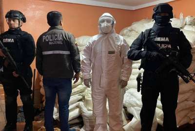 El decomiso de qu&iacute;micos impidi&oacute; el procesamiento de cerca de 60 toneladas de coca&iacute;na.