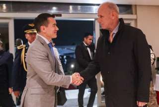 Presidente Daniel Noboa cumple actividades bilaterales en Per&uacute;