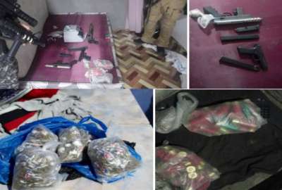 La Polic&iacute;a Nacional decomis&oacute; armas, drogas y munici&oacute;n en el operativo contra 'Las &Aacute;guilas'. 