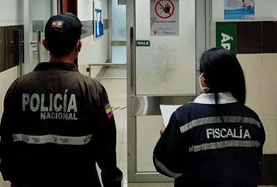 La Fiscal&iacute;a efectu&oacute; un allanamiento al Hospital Te&oacute;filo D&aacute;vila. 