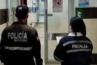 La Fiscalía efectuó un allanamiento al Hospital Teófilo Dávila.