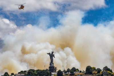 Ecuador la enfrentado 1.242 incendios forestales en menos de un mes