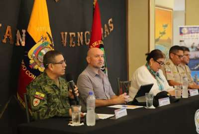 El Bloque de Seguridad brind&oacute; los resultados de los operativos contra el crimen organizado en Ecuador.