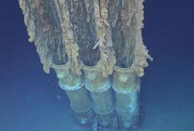 Un destructor de la segunda guerra mundial fue descubierto en el fondo del mar en la costa de Filipinas