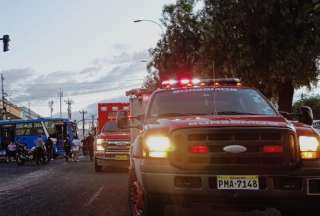 Una persona falleci&oacute;, tras ser atropellado por un veh&iacute;culo de los Bomberos